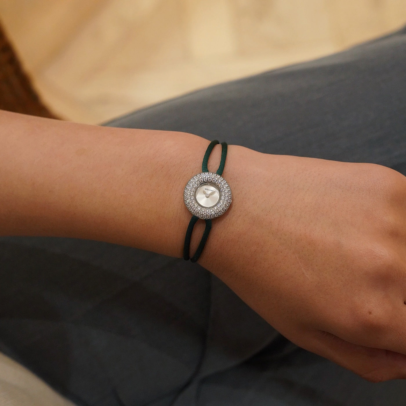 Montre Silver Soho Pavé