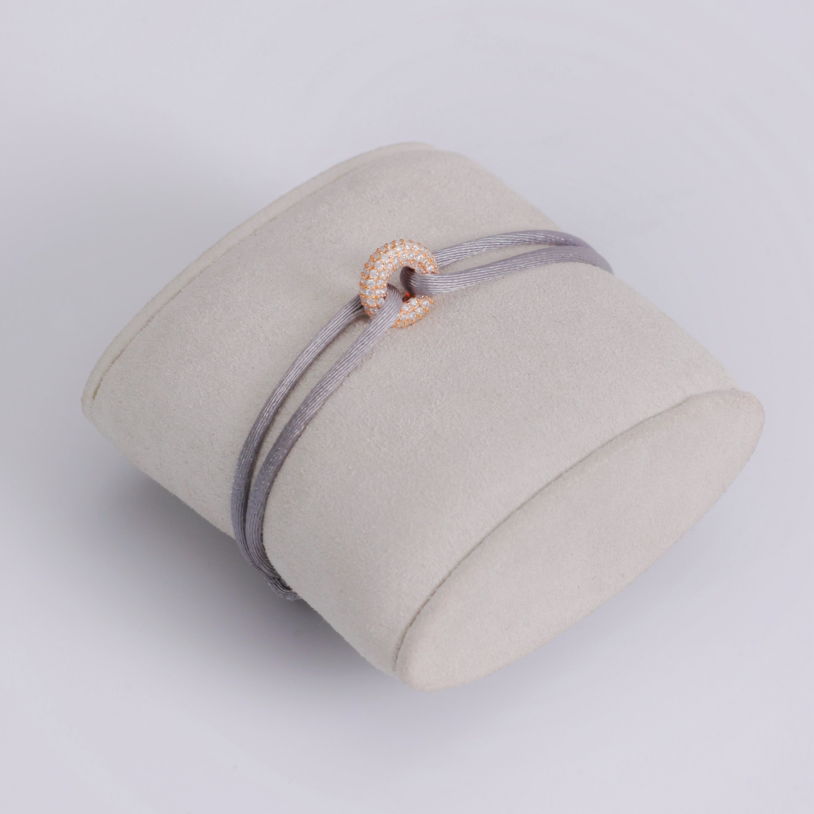 Bracelet Cordon - Rose Soho Pavé