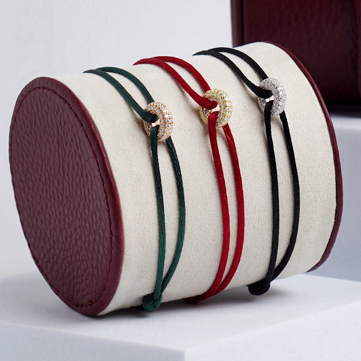 Bracelet Cordon - Mini Golden Soho Pavé