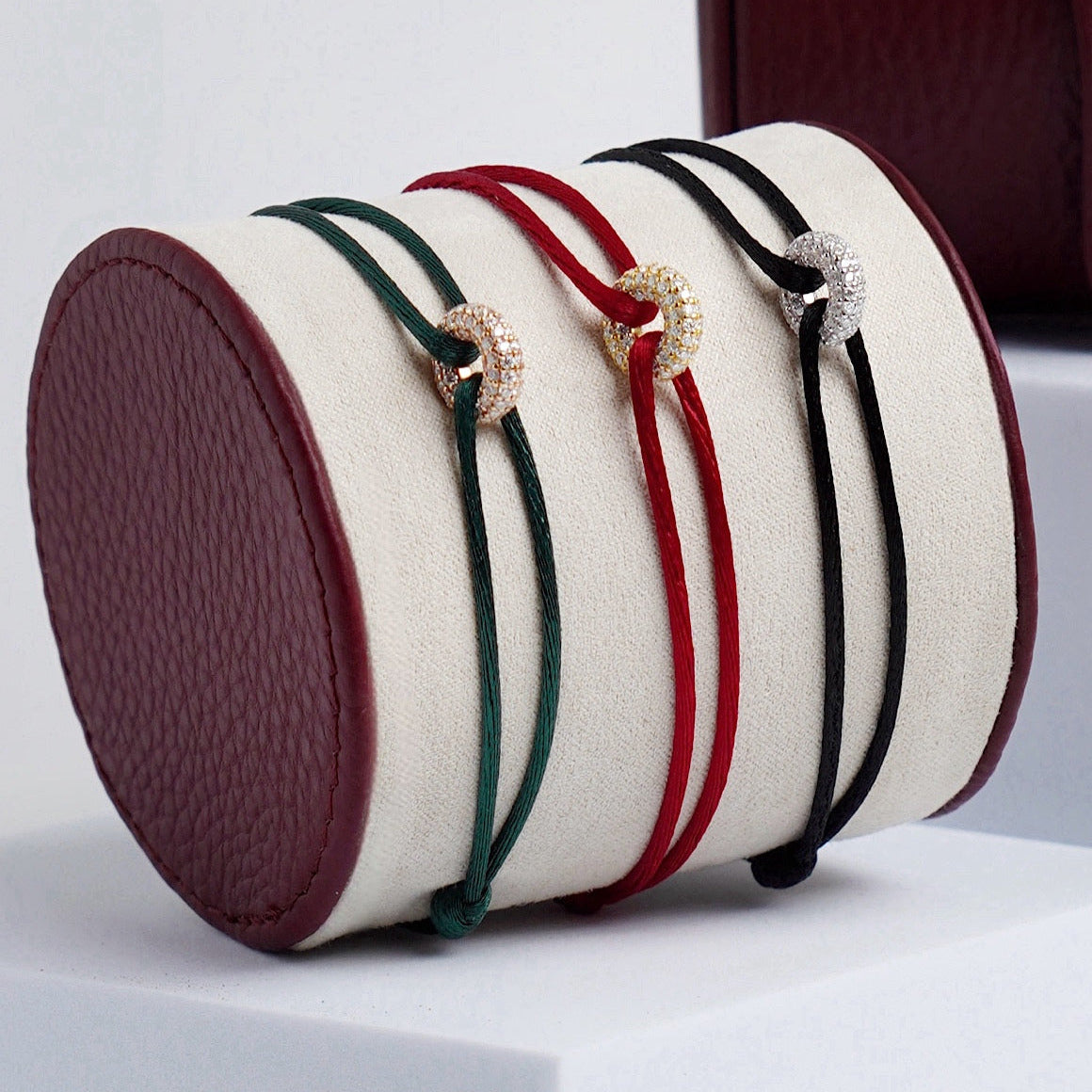 Bracelet Cordon - Mini Silver Soho Pavé